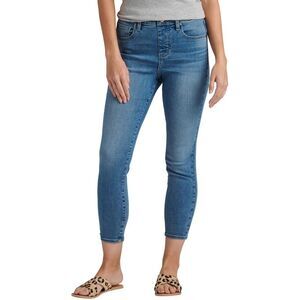 Jag Petite Valentina High Rise Skinny Crop Pull On Jeans